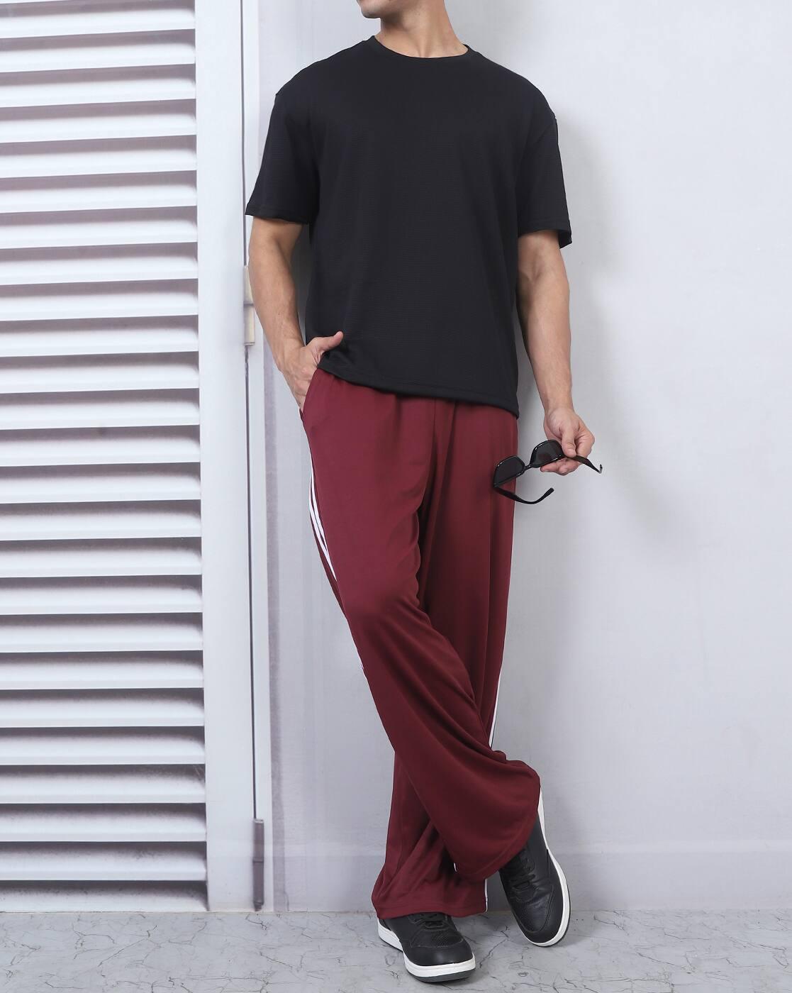 Shein Men Medium Length Short Sleeves Crew Tshirt
