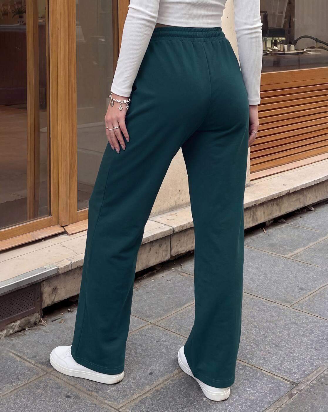 Shein Women Full Length Elasticated Drawstring Waist Pant