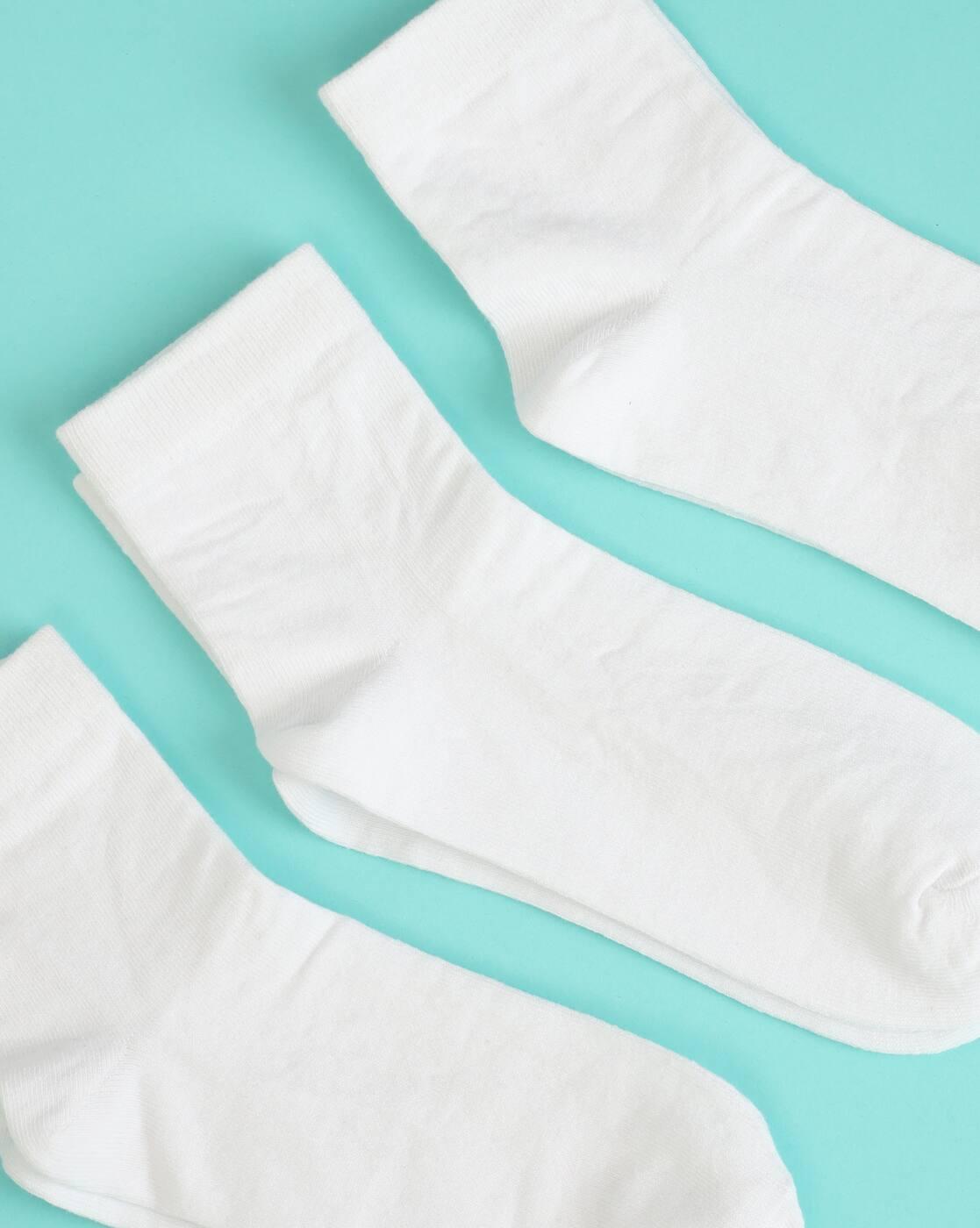 Shein Women 3 Pairs Of Ankle Length Everyday Socks