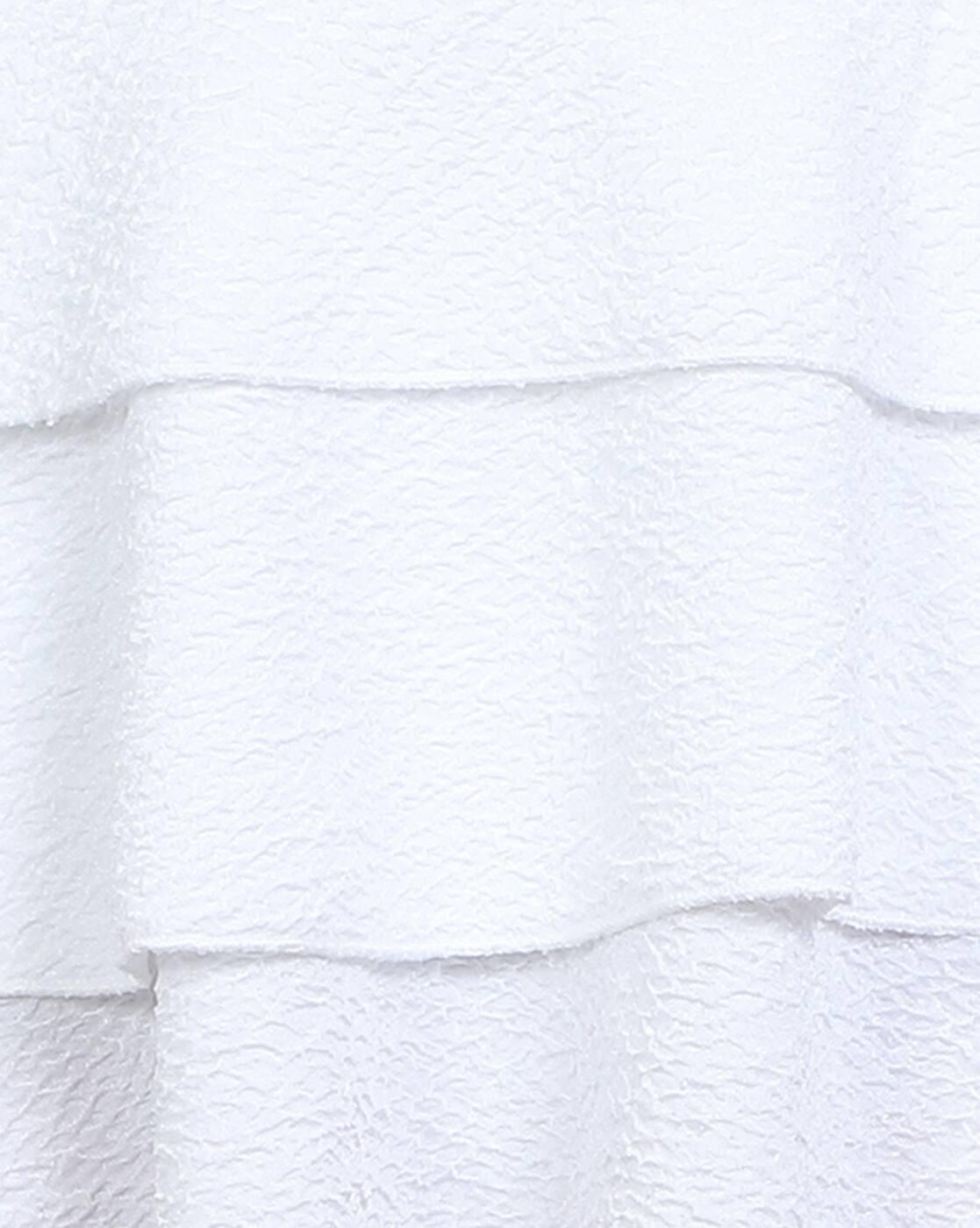 Shein Women Elasticated Waist Layered Textured Mini Skirt