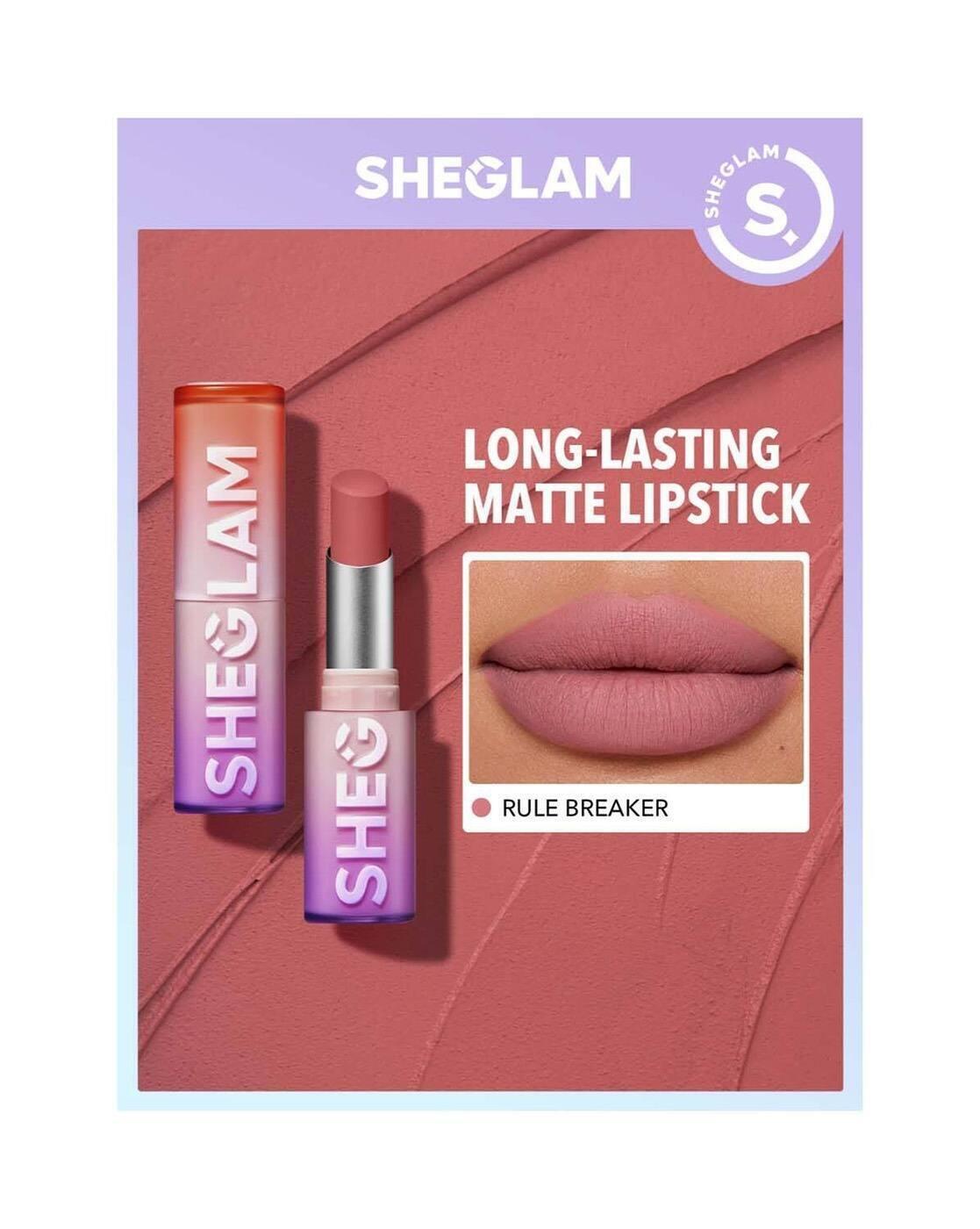 Sheglam Dynamatte Boom Long-Lasting Matte Lipstick - Rule Breaker (2.7 g)