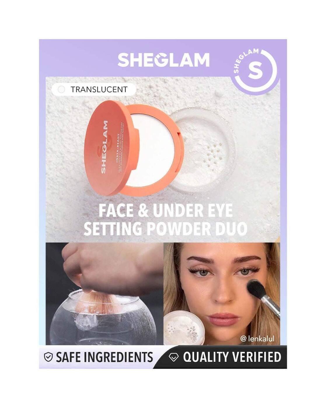 Insta-Ready Face And Under Eye Setting Powder Duo - Translucent