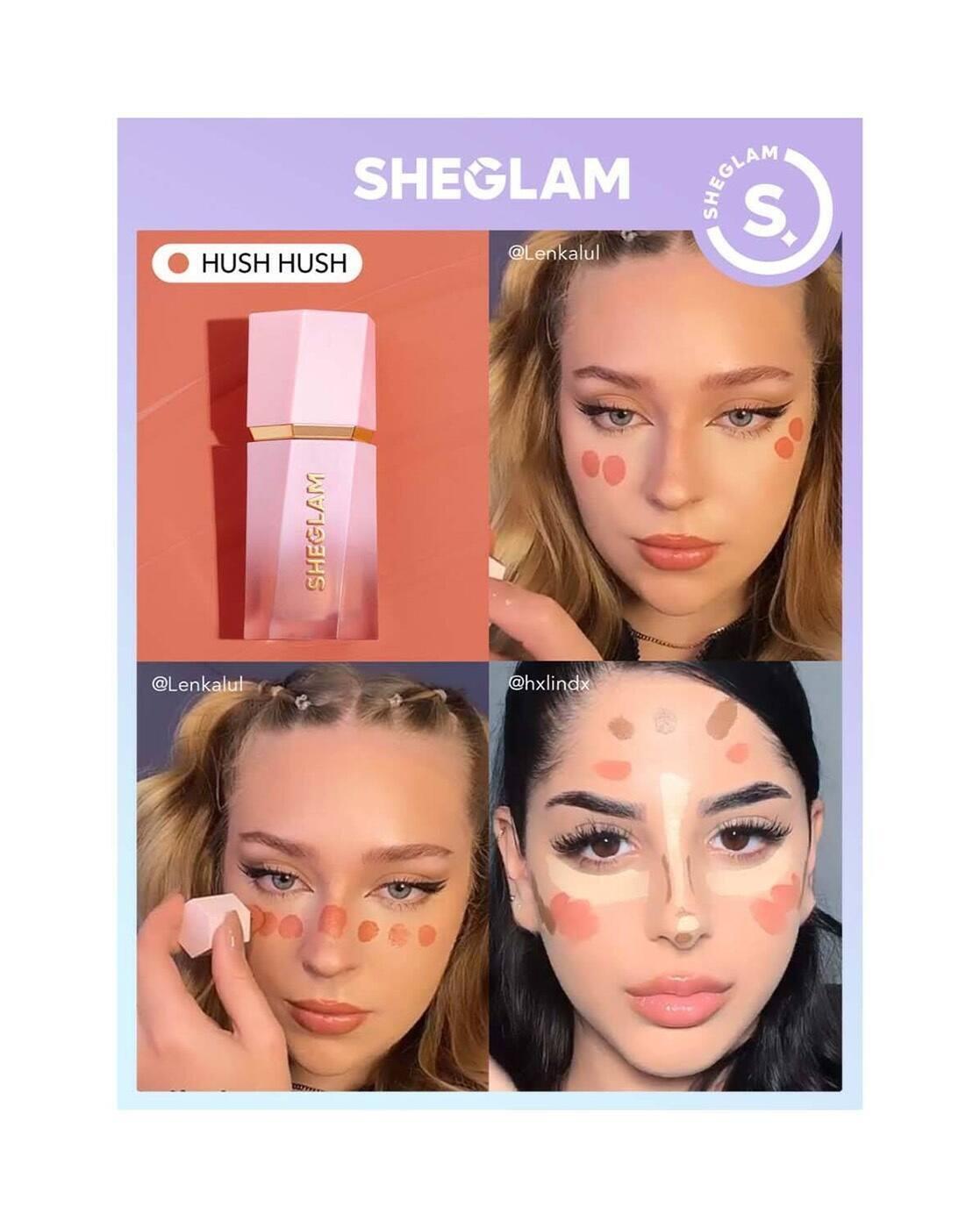 Sheglam Color Bloom Liquid Blush - Hush Hush (5.2 ml)
