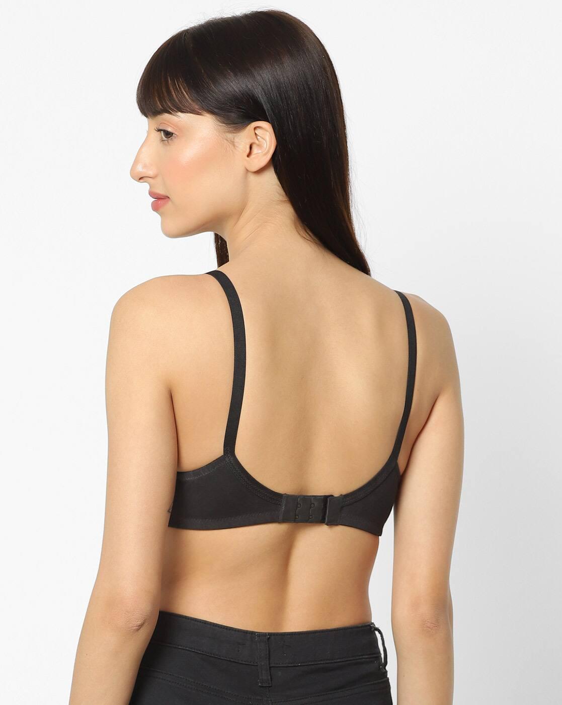 Lightly-Padded Bra with Adjustable Straps