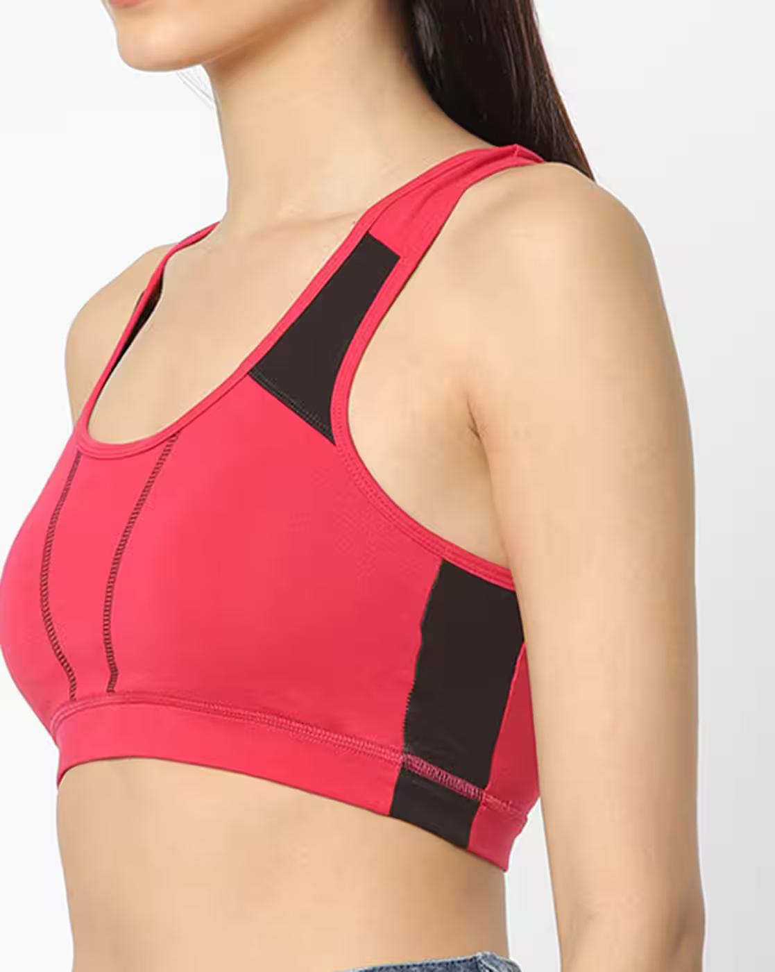 Non Padded Non Wired Cotton Sports Bra SB04