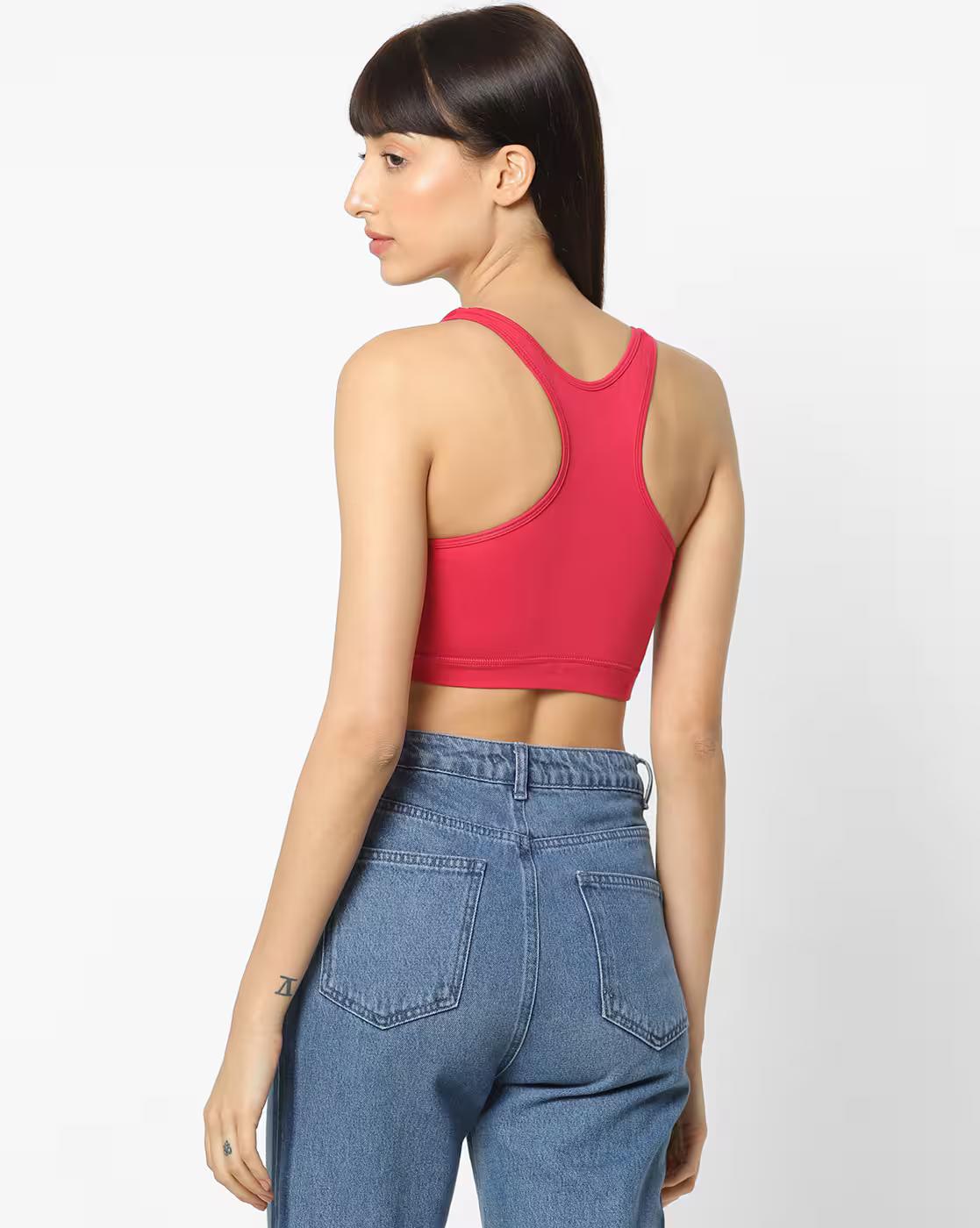 Non Padded Non Wired Cotton Sports Bra SB04