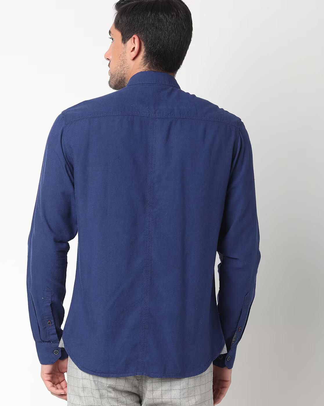 Extra Slim Fit Shirt with Patch Pocket