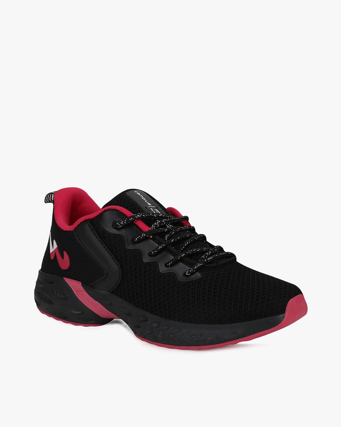 Alice Mesh Panelled Lace-Up Running Shoes