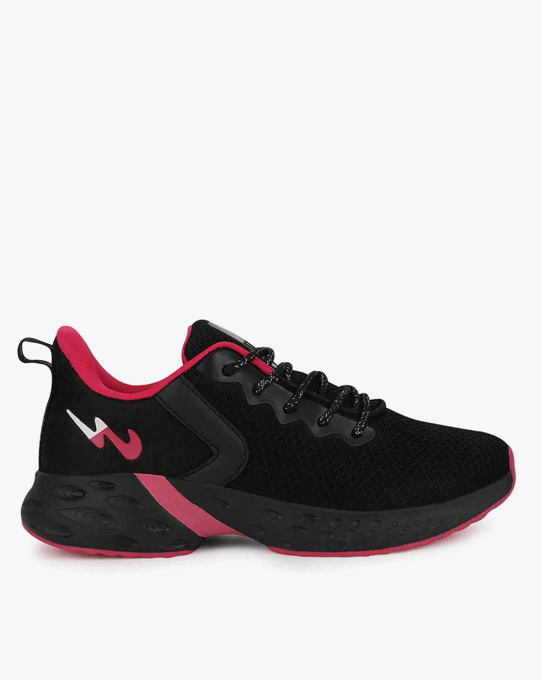 Alice Mesh Panelled Lace-Up Running Shoes