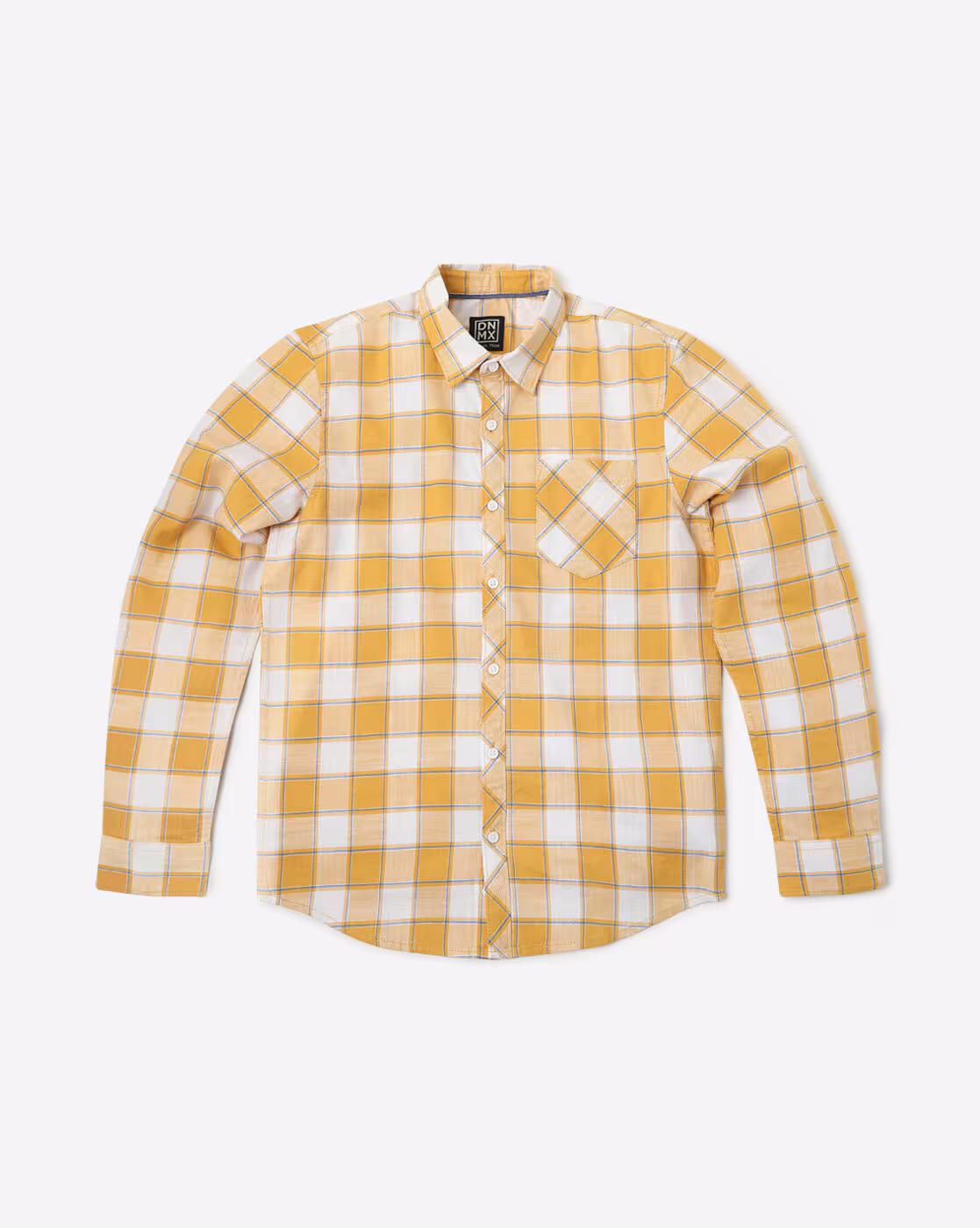 Checked Shirt with Patch Pocket
