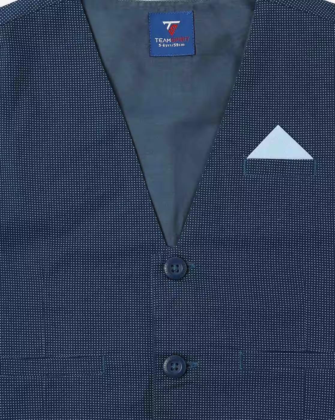 Cotton Shirt with Vest & Bow-Tie