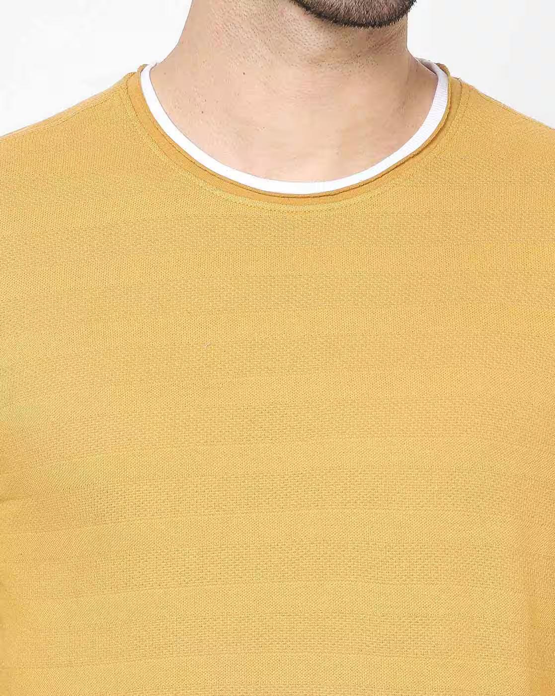 Striped Crew-Neck T-shirt
