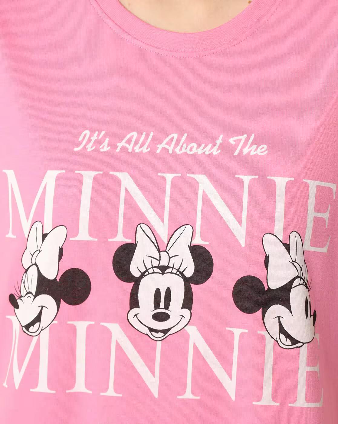 Minnie Mouse Print Jogger Set