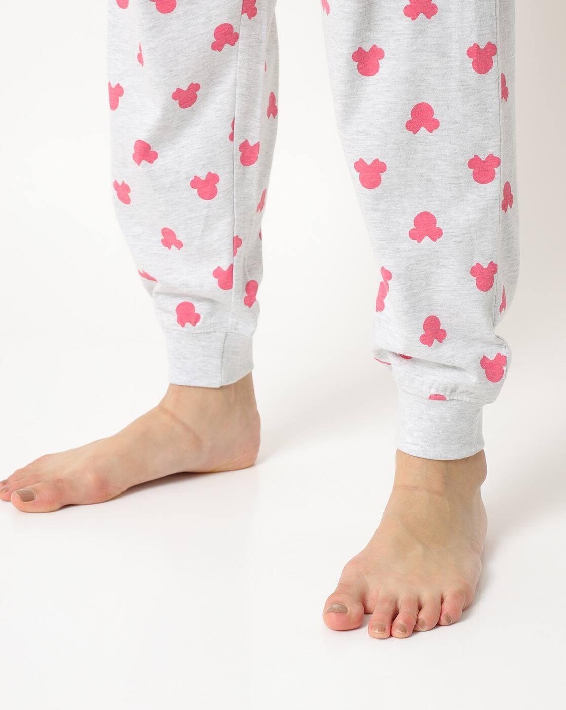 Minnie Mouse Print Jogger Set