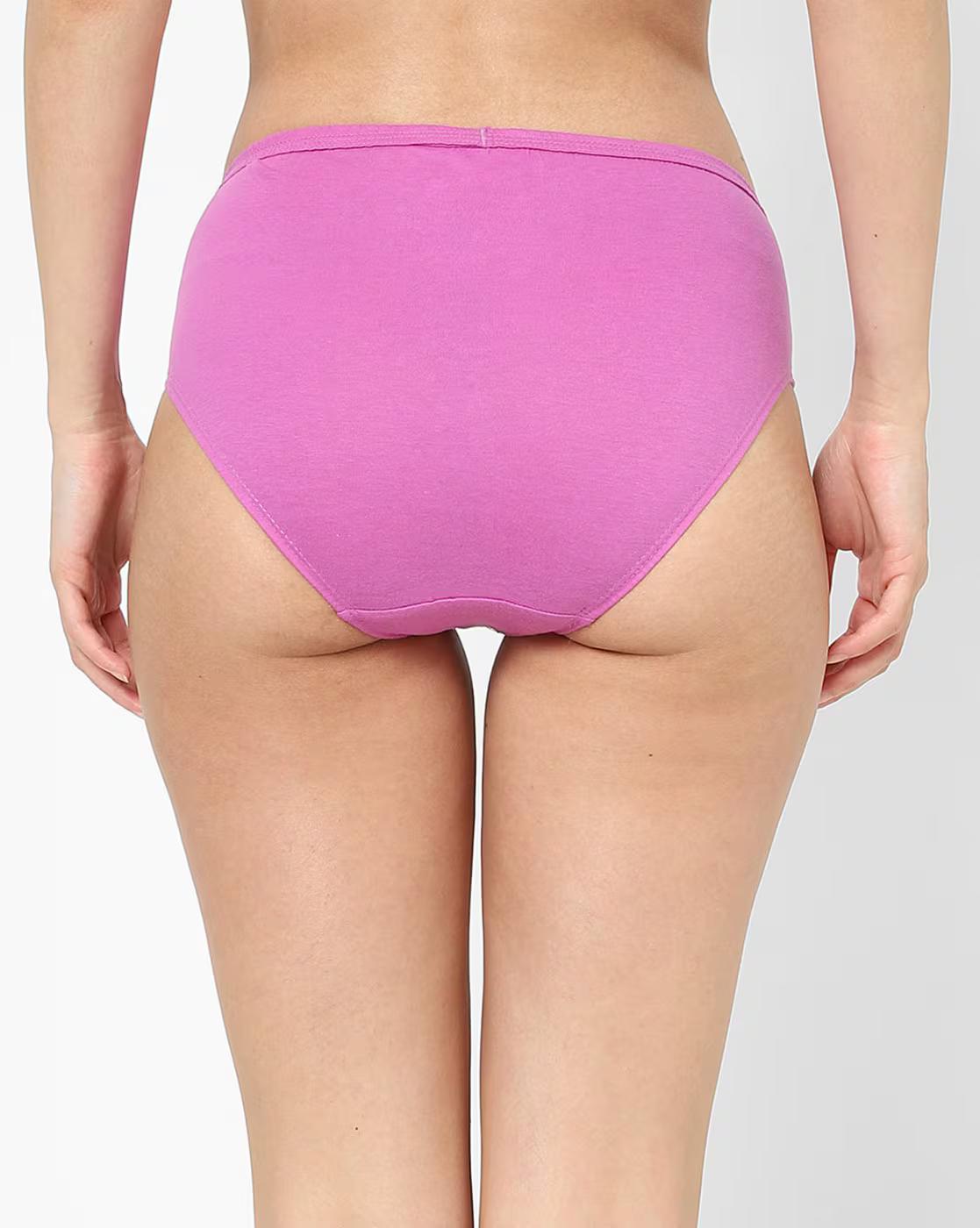 Pack of 2 Cotton Mid Rise Hipster Panty