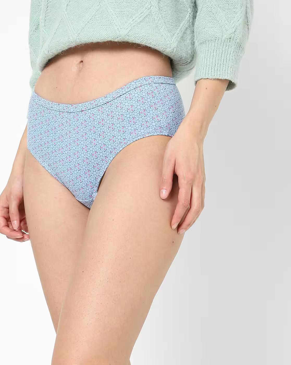 Pack of 3 Cotton Mid Rise Hipster Panty