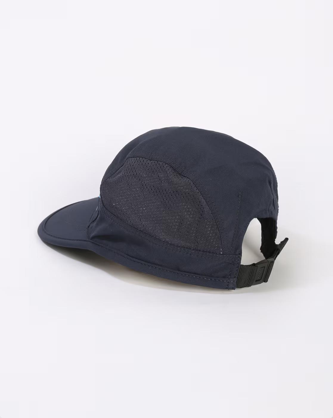 Logo Print Baseball Cap with Mesh Panel