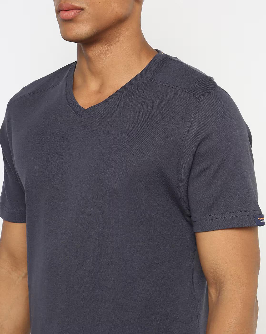 Regular Fit Core Rib V-Neck T-Shirt