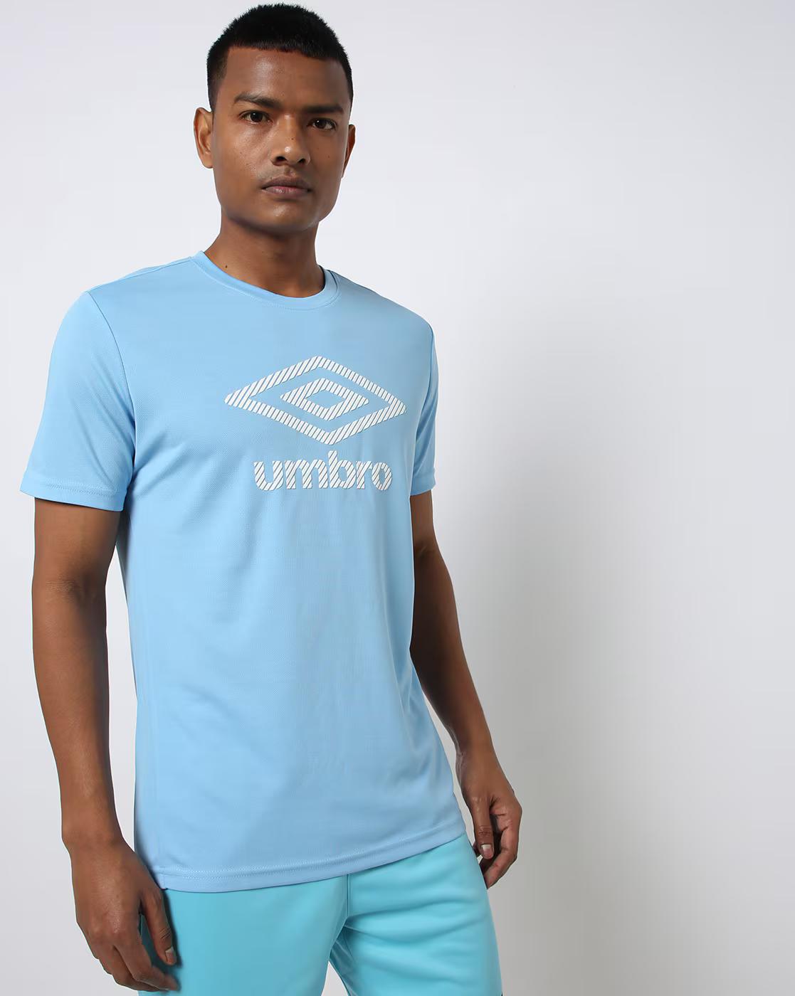 Regular Fit Logo Print Crew-Neck T-Shirt