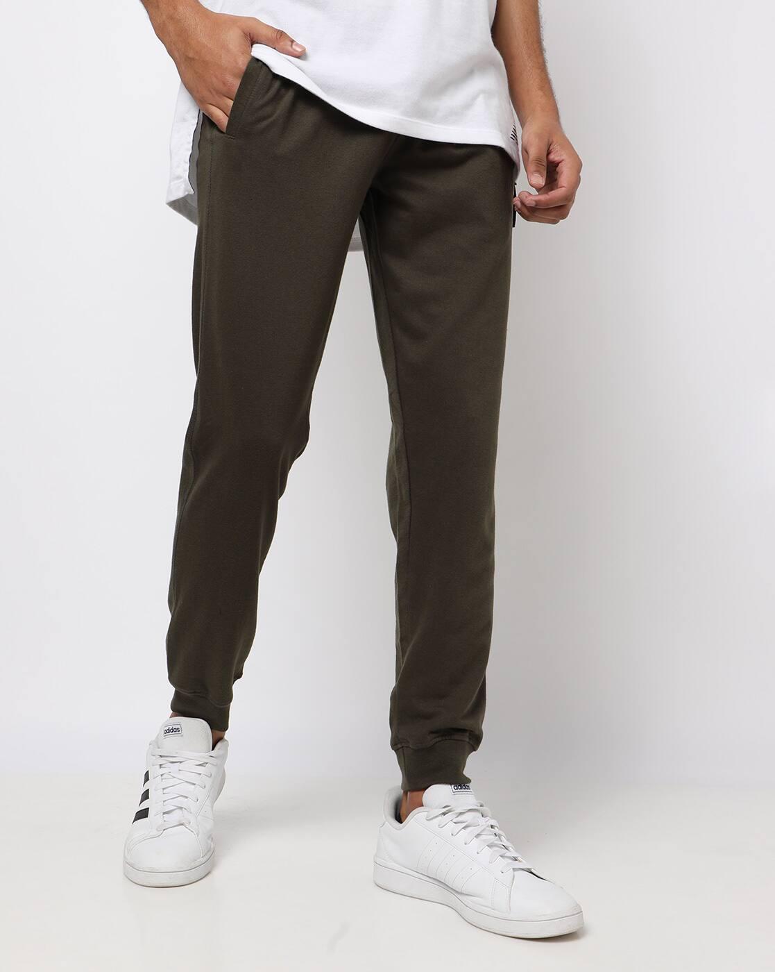 Men Joggers with Drawstring Waist