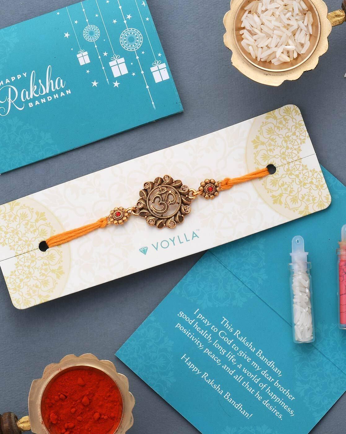 Deity Inspired 'OM' Rakhi