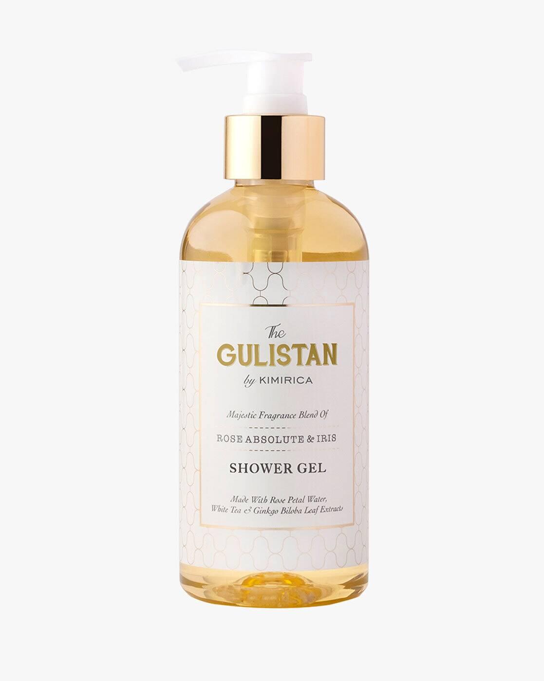 The Gulistan Shower Gel with Goodness of Rose Water White Tea And Ginkgo Biloba