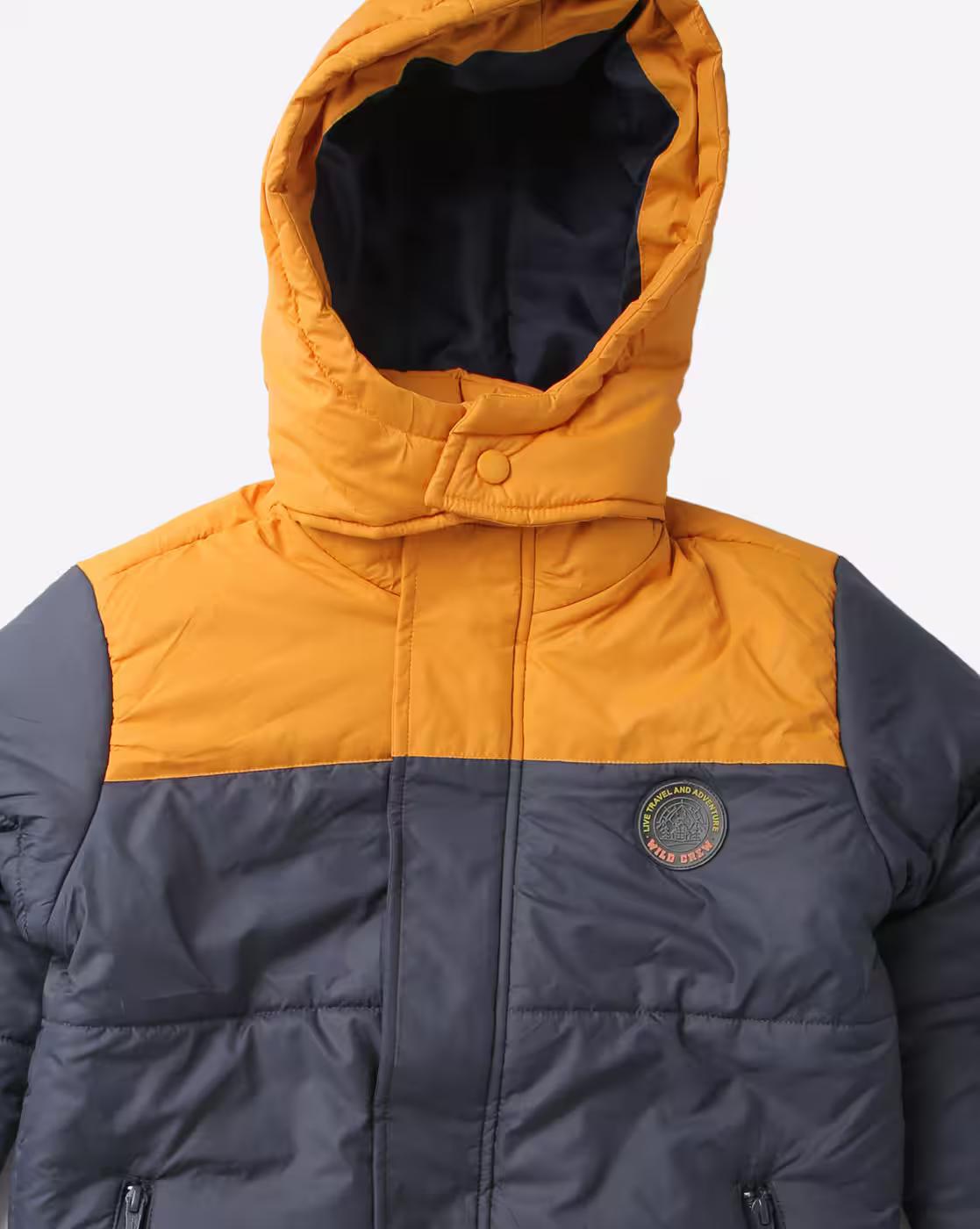 Colorblock Puffer Hoodie