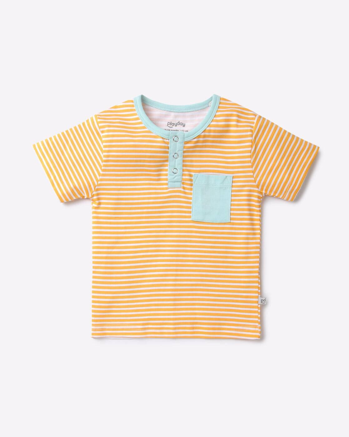 Pack of 2 Printed Round-Neck T-Shirts