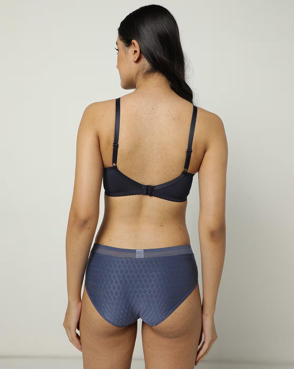 Padded Non Wired Fashion Lace Bra EC10