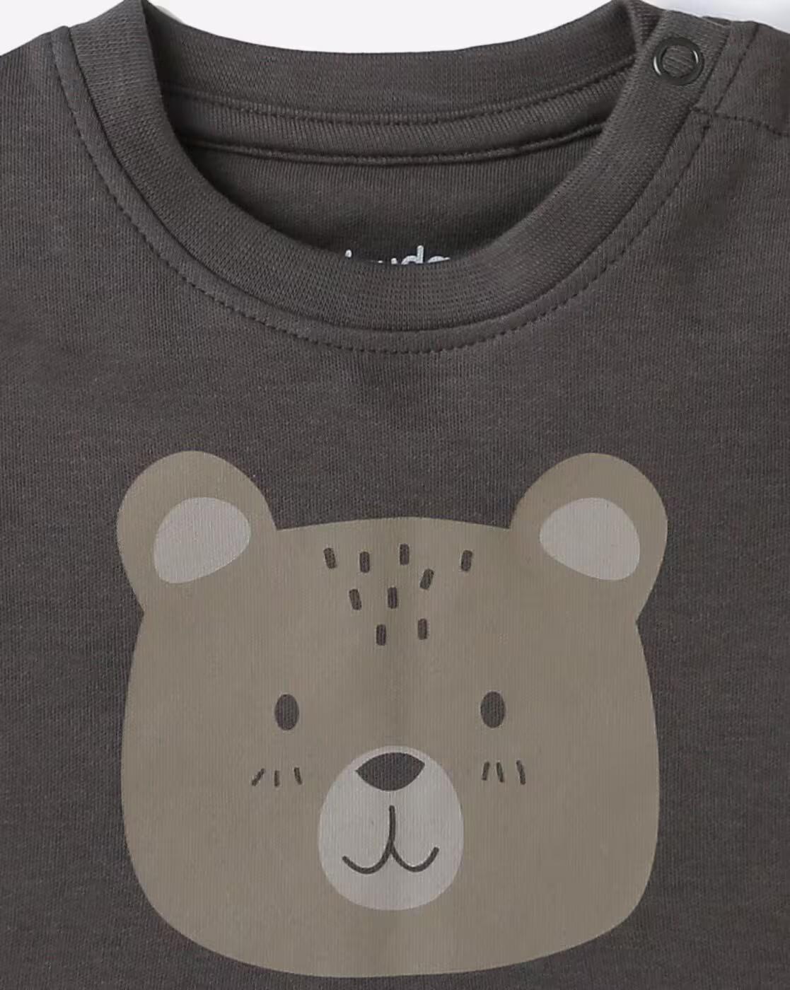 Round-Neck Onesie Set
