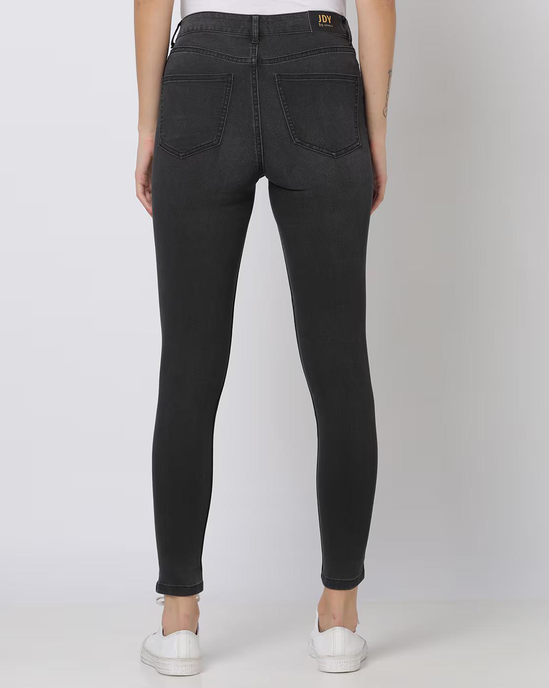 Lightly Washed Skinny Fit Jeans