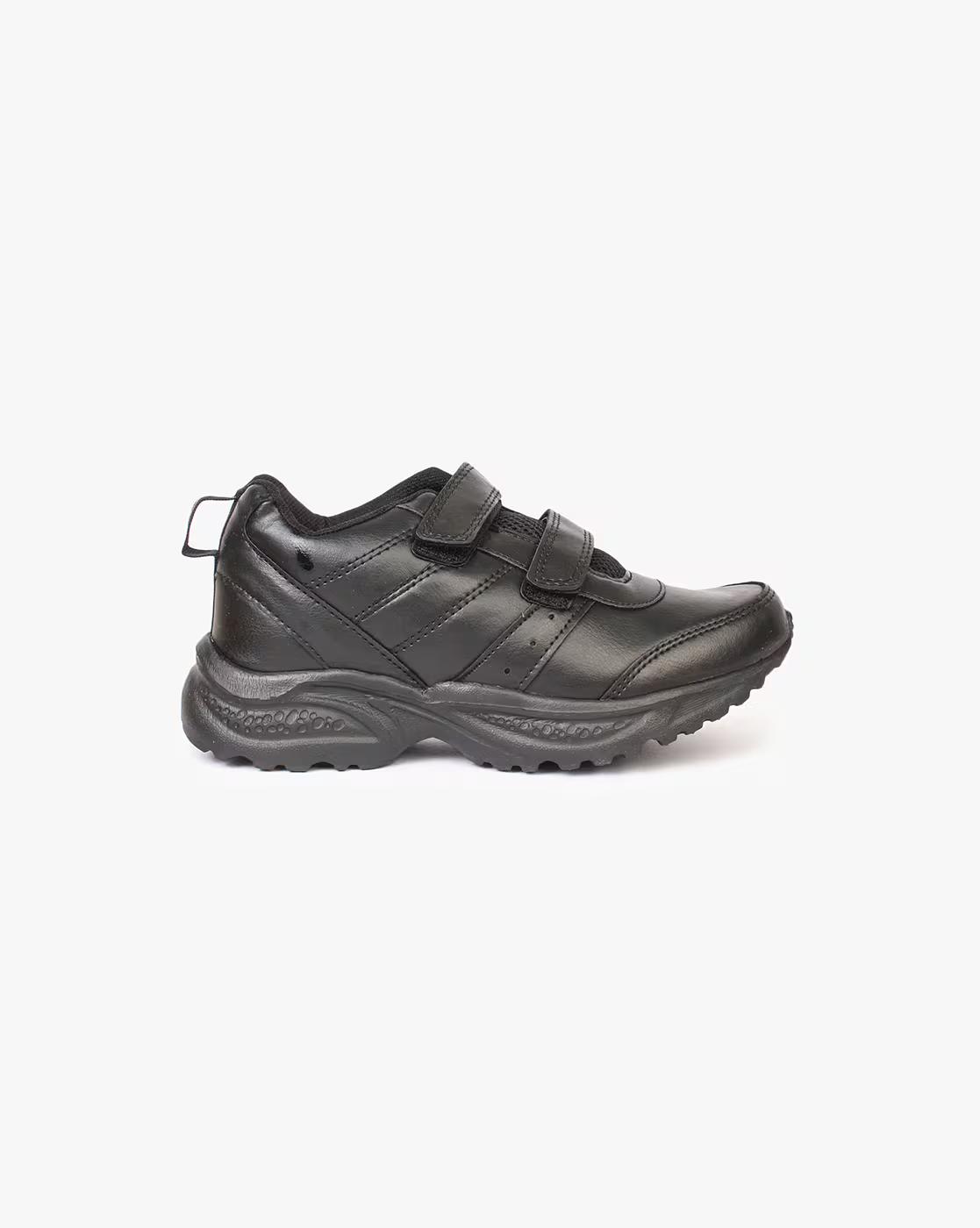Round-Toe Shoes with Velcro Closure