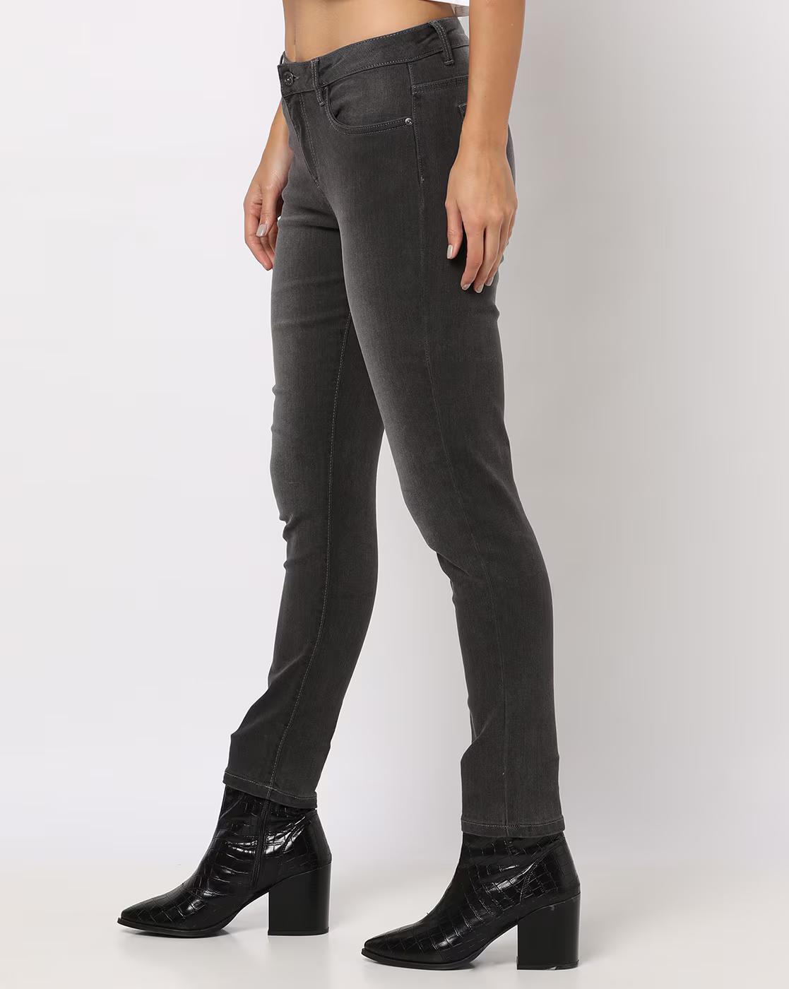Women Mid-Wash Skinny Fit Jeans