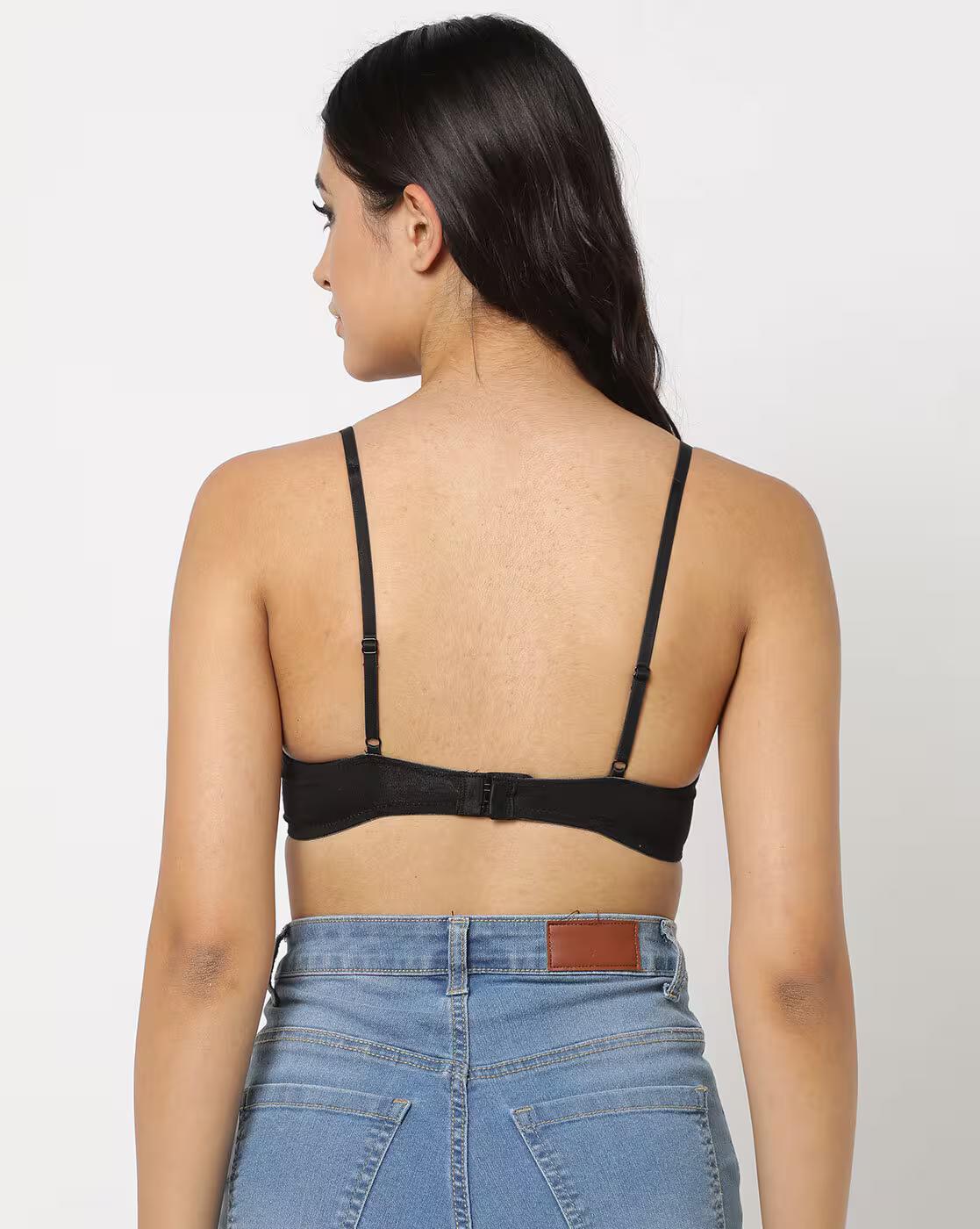 Pack of 2 Padded Non Wired Cotton Beginners Bra BB04K