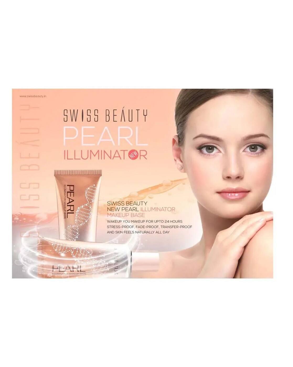 Pearl Illuminator Makeup Base 02-Silver Pink