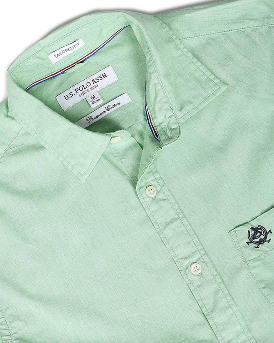 Cotton Shirt with Patch Pocket