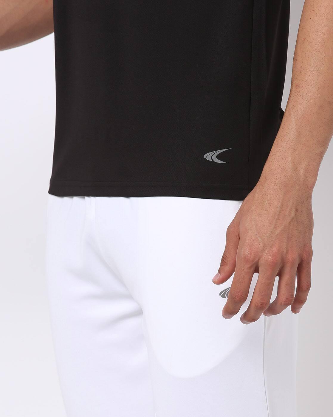 Regular Fit Outdoor Chest Print Crew-Neck T-Shirt