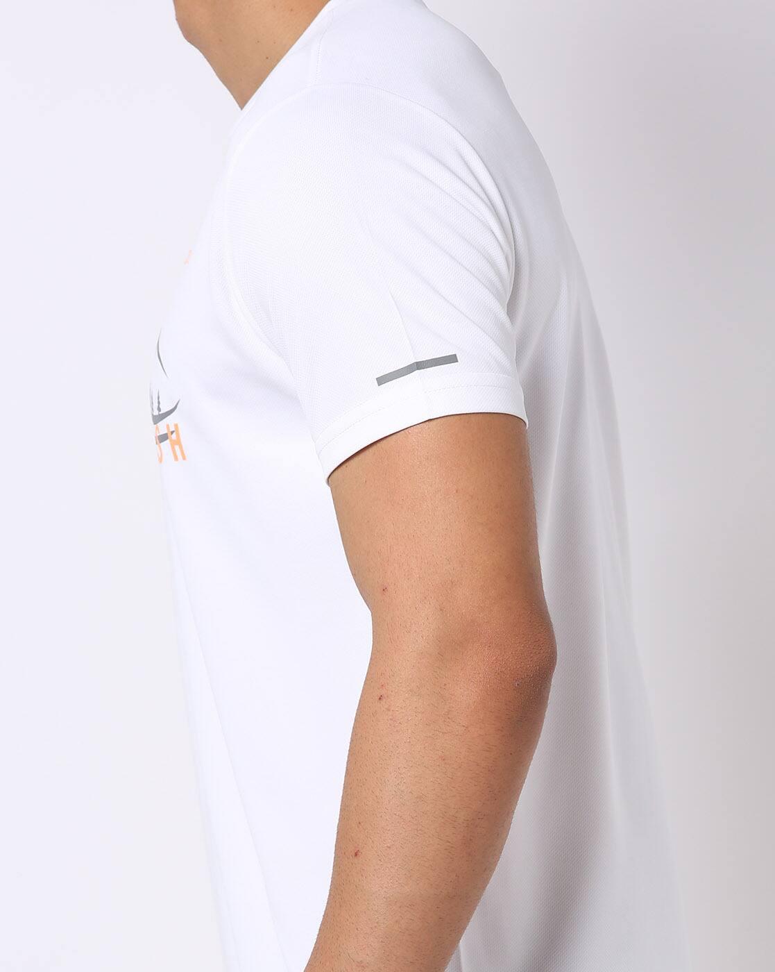 Regular Fit Outdoor Chest Print Crew-Neck T-Shirt