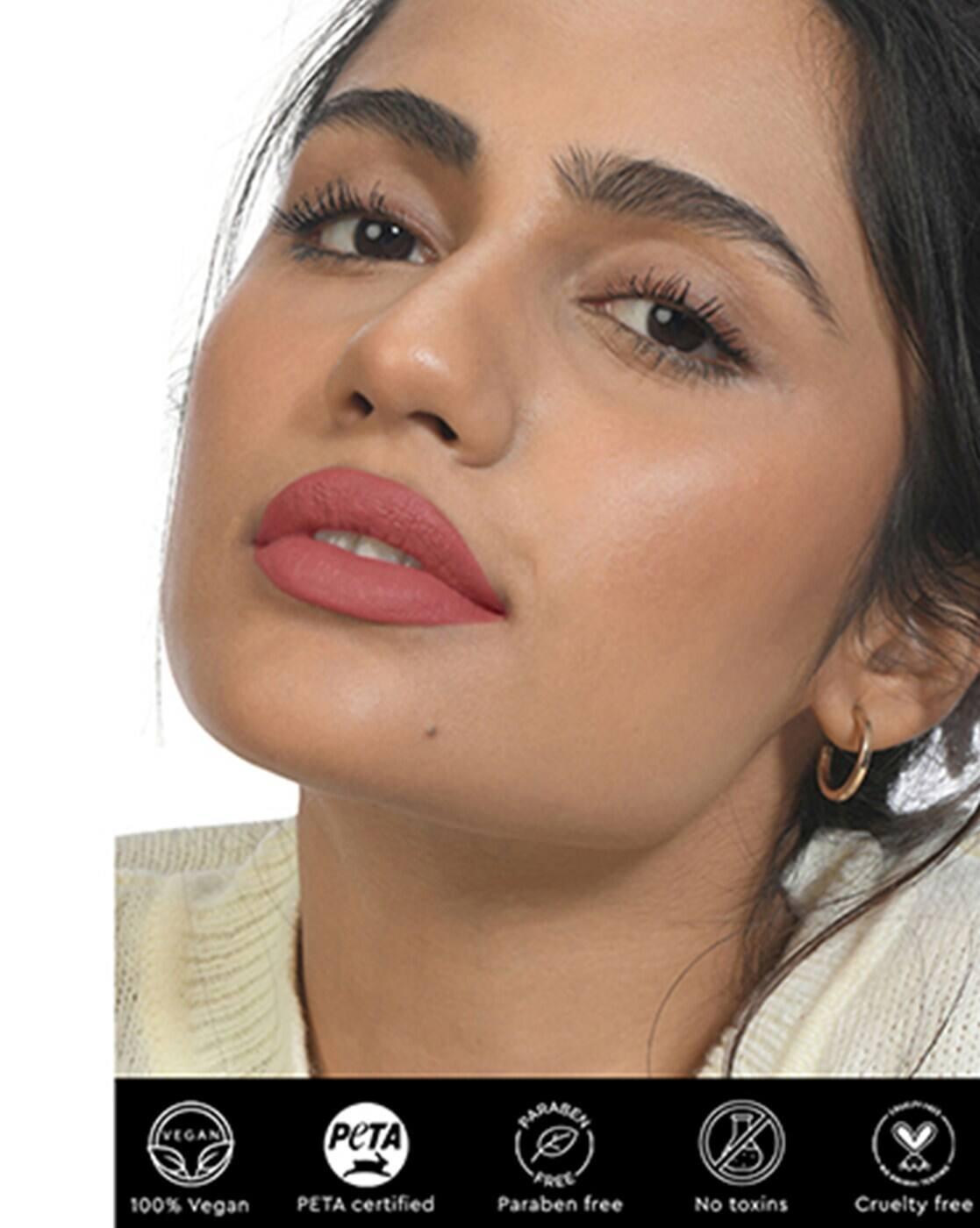 Lush Moist Matte Lipstick - Nude Rose 02