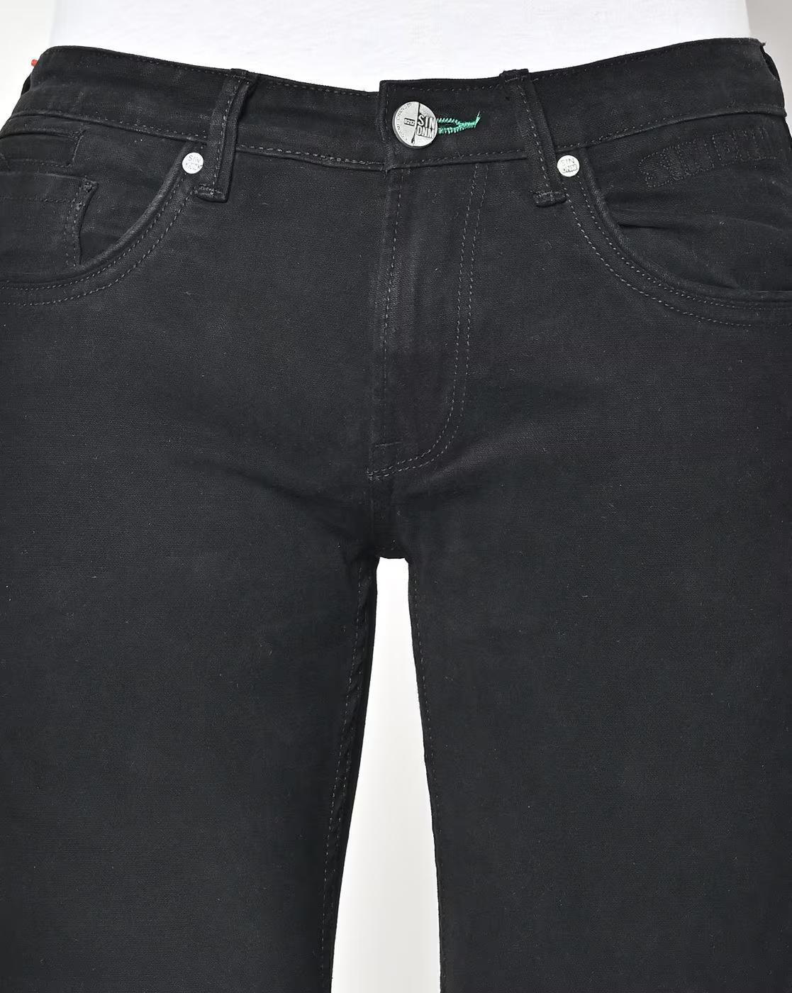 Men Acid-Wash Skinny Fit Jeans