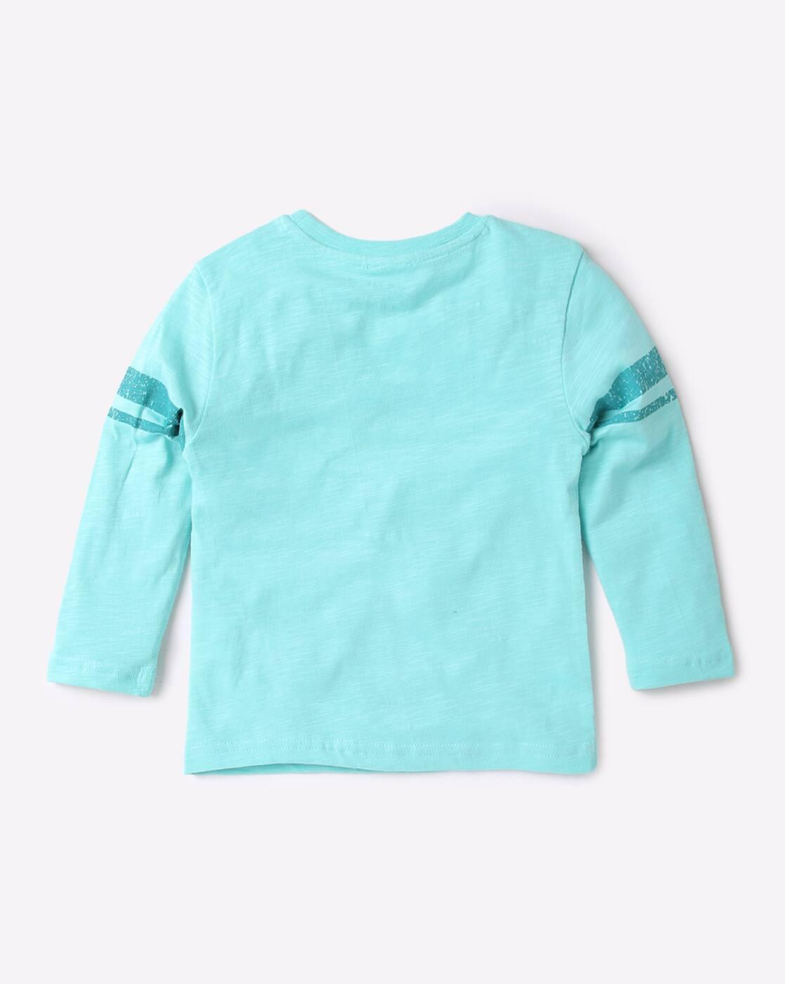 Graphic Print Round-Neck T-Shirt