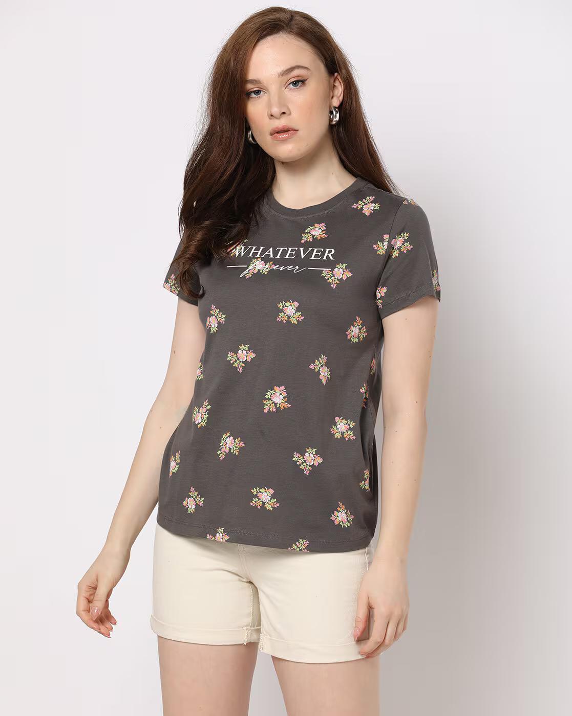 DNMX TSHIRTS, CHARCOAL, S