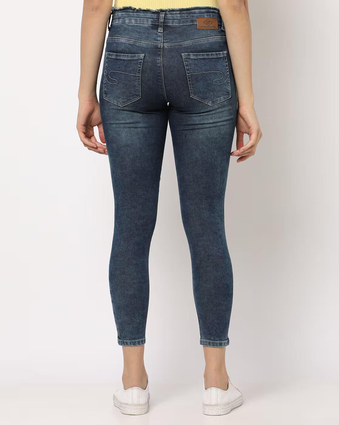 Women High-Rise Skinny Fit Jeans