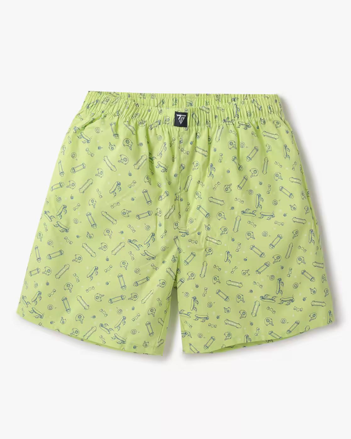 Pack of 2 Printed Boxer Shorts