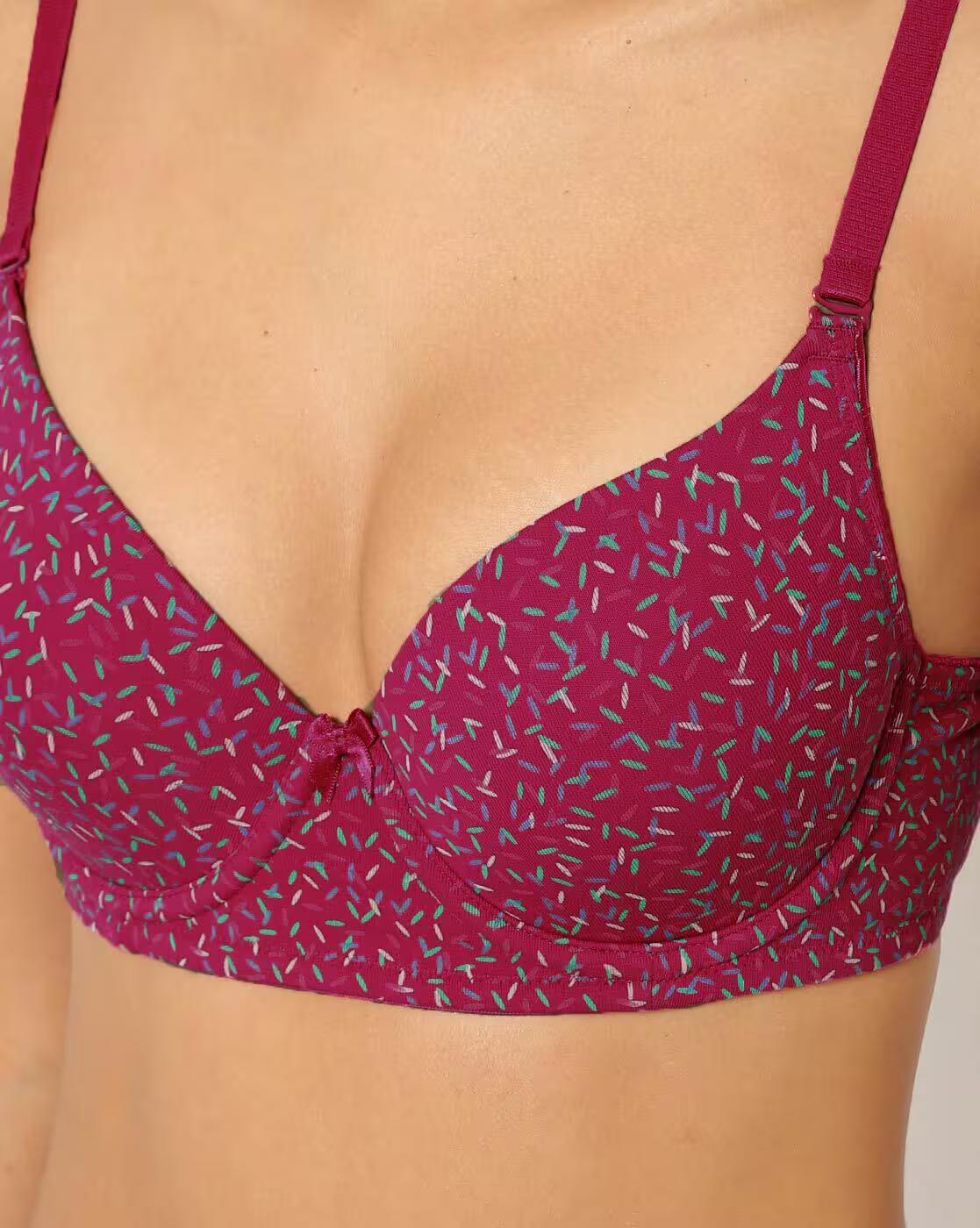 Padded Wired Cotton T-Shirt Bra TS04P