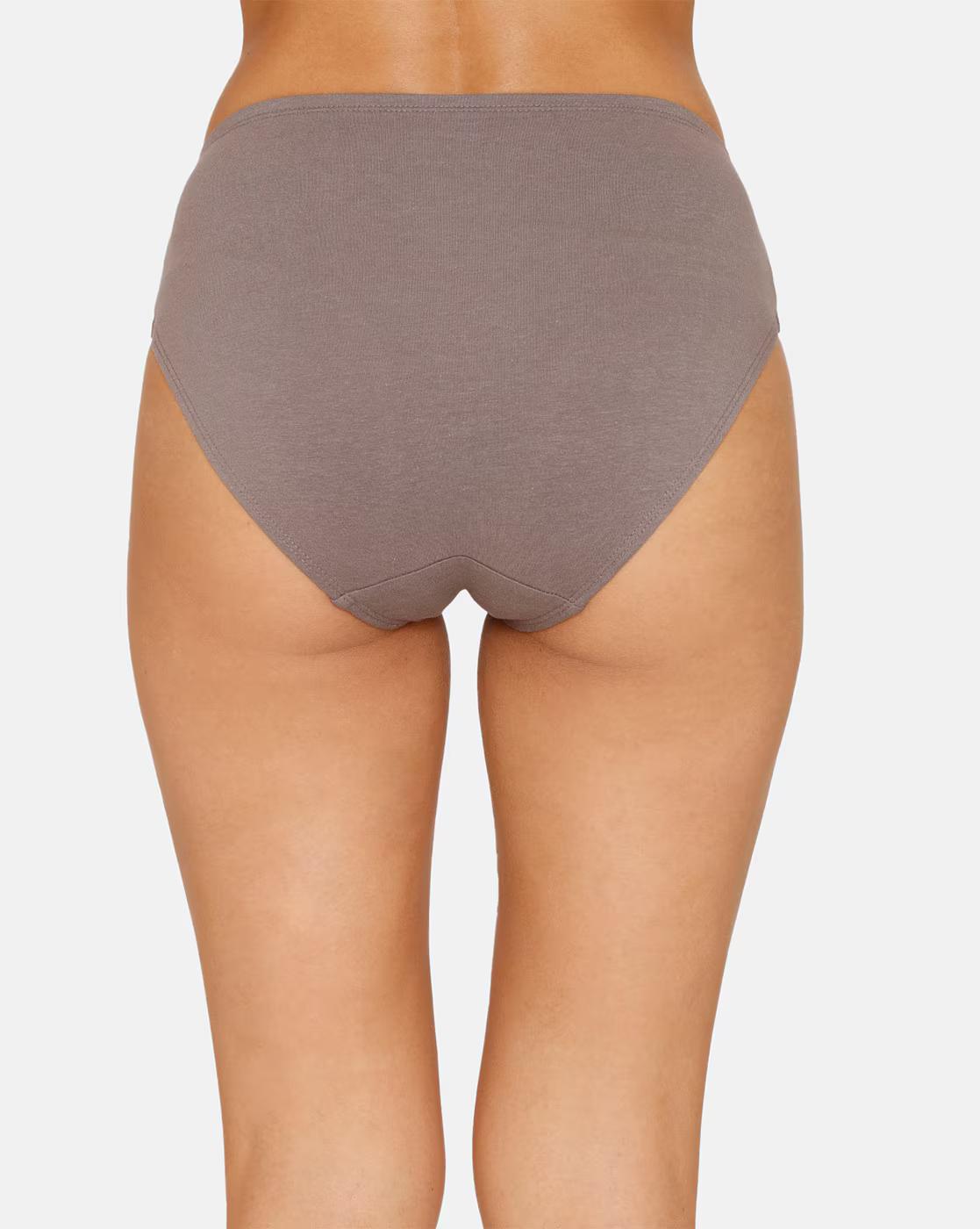 Antimicrobial Low Rise Full Coverage Hipster Panties