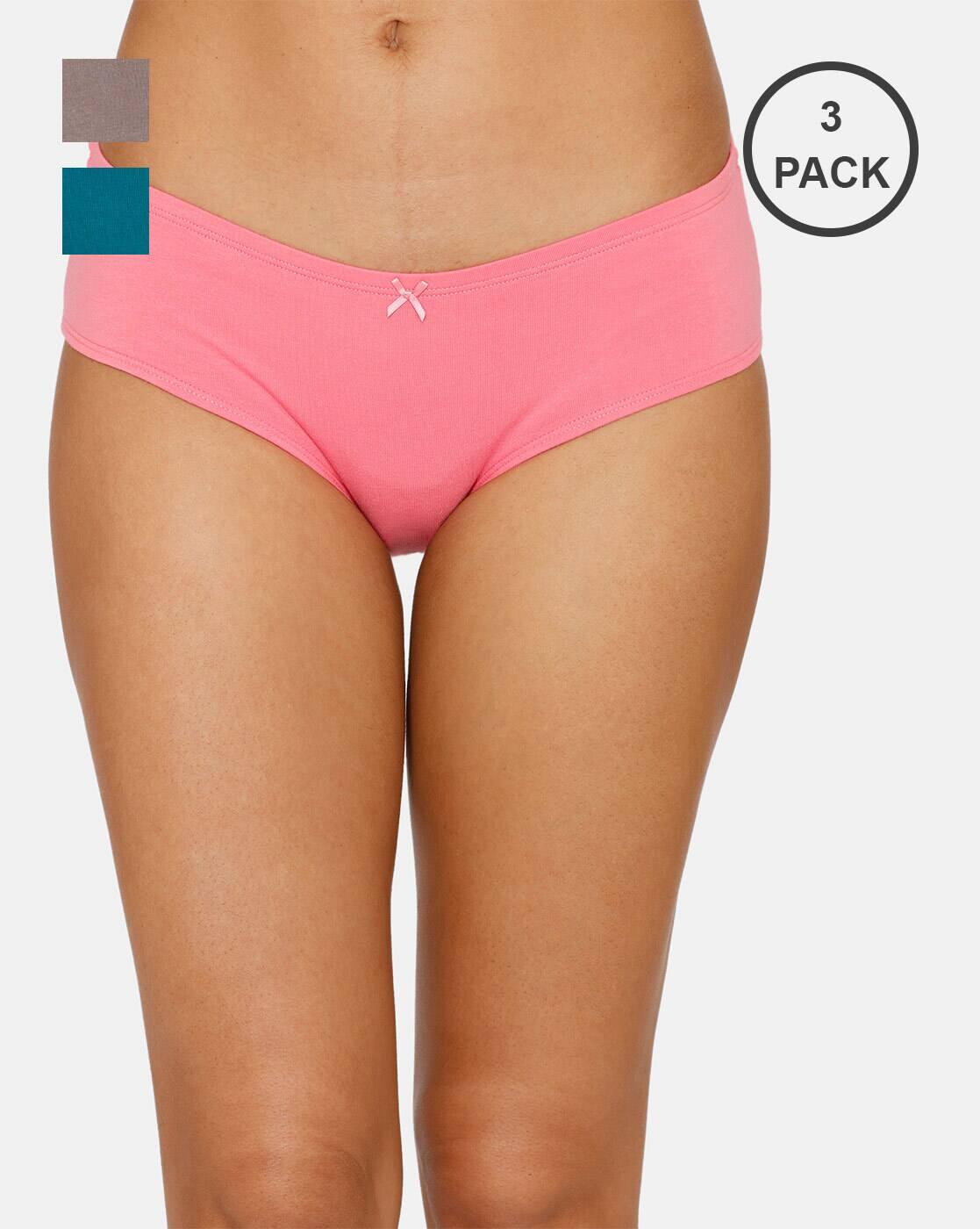 Antimicrobial Low Rise Full Coverage Hipster Panties