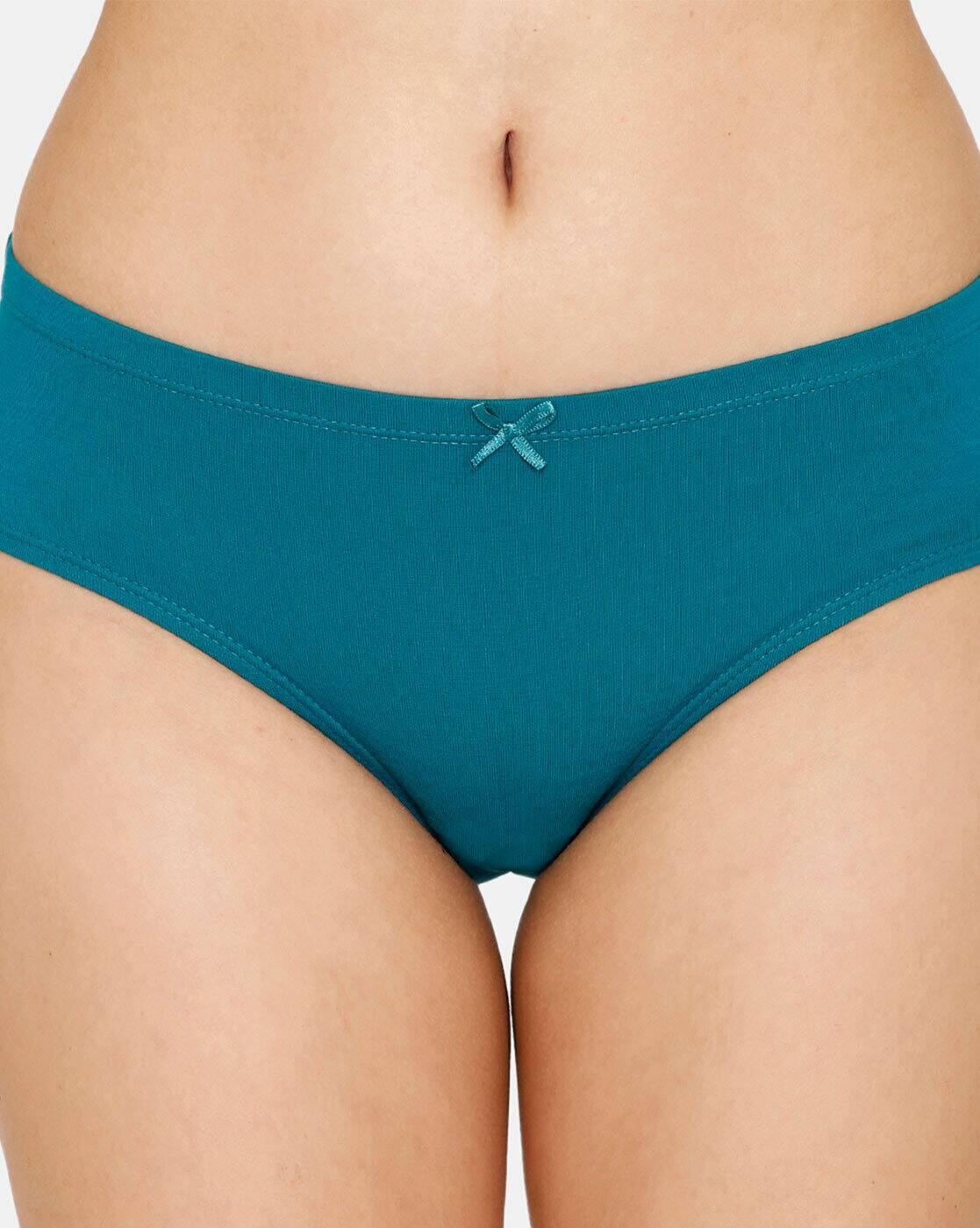 Antimicrobial Low Rise Full Coverage Hipster Panties