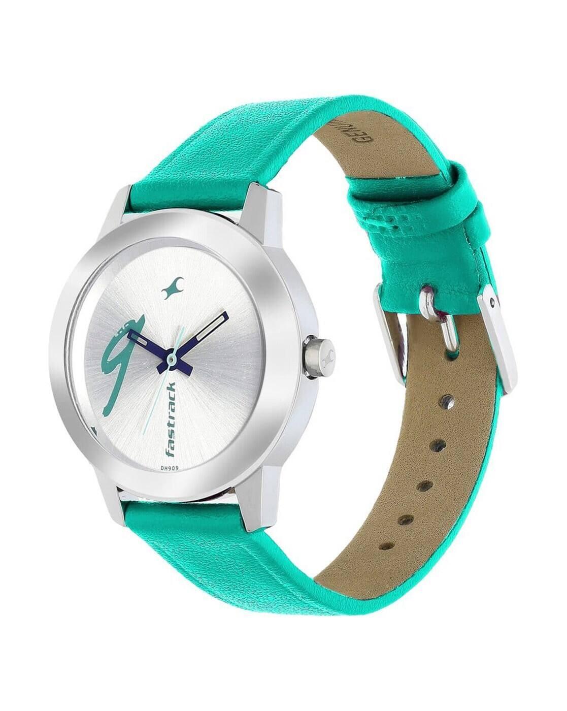 Women NP68008SL06 Tropical Waters White Dial Analog Watch