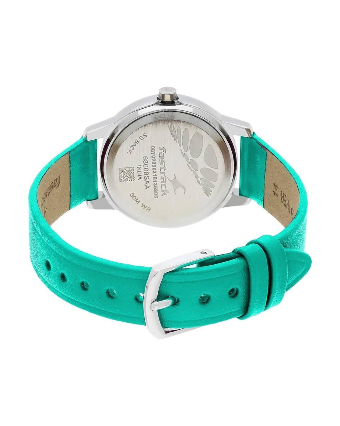 Women NP68008SL06 Tropical Waters White Dial Analog Watch